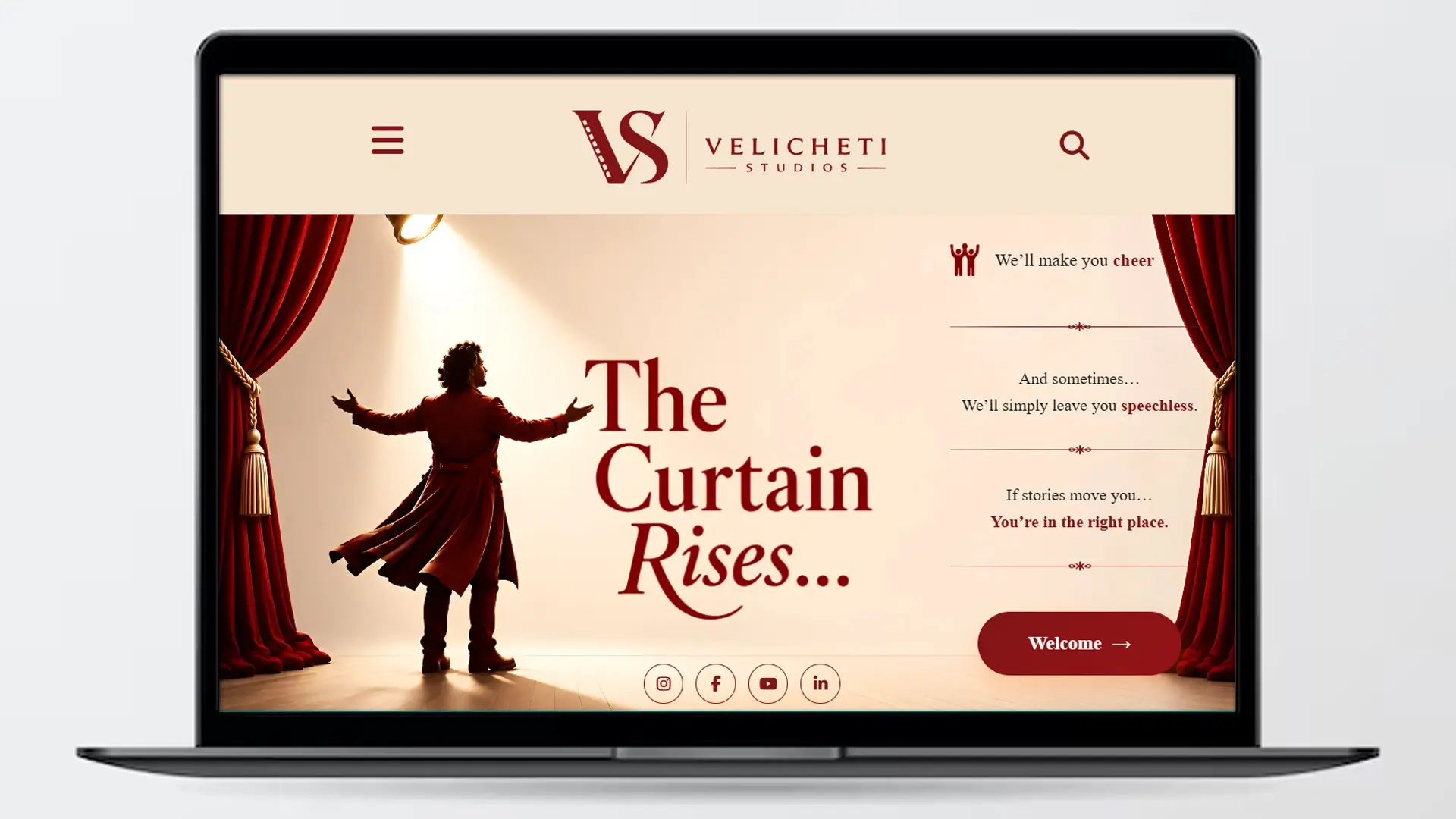 Corporate website redesign project